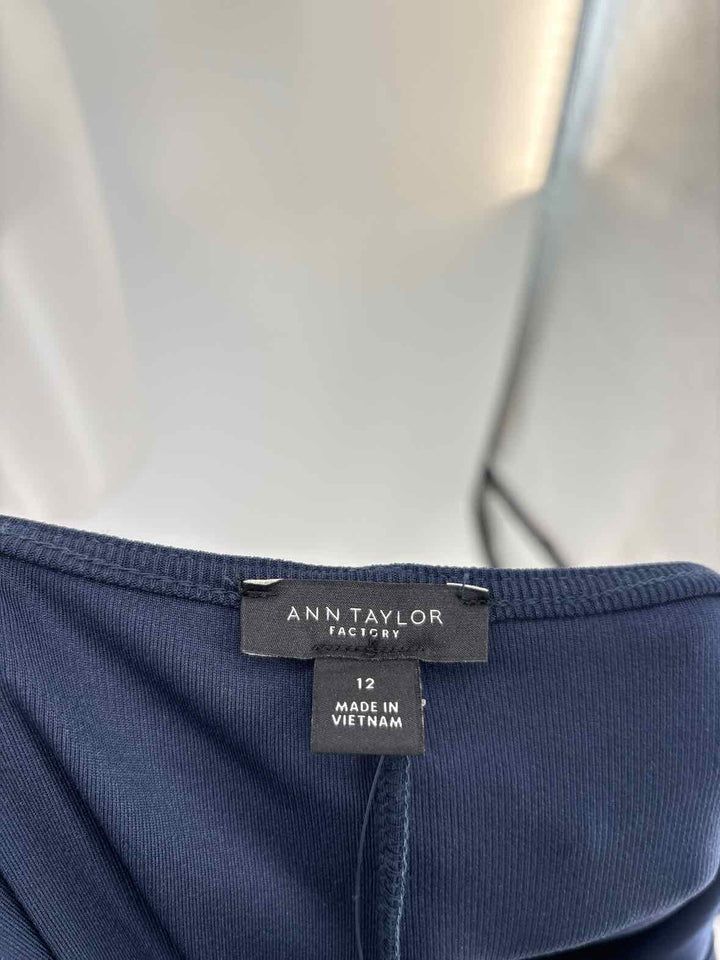 Size 12 Ann Taylor Navy Romper