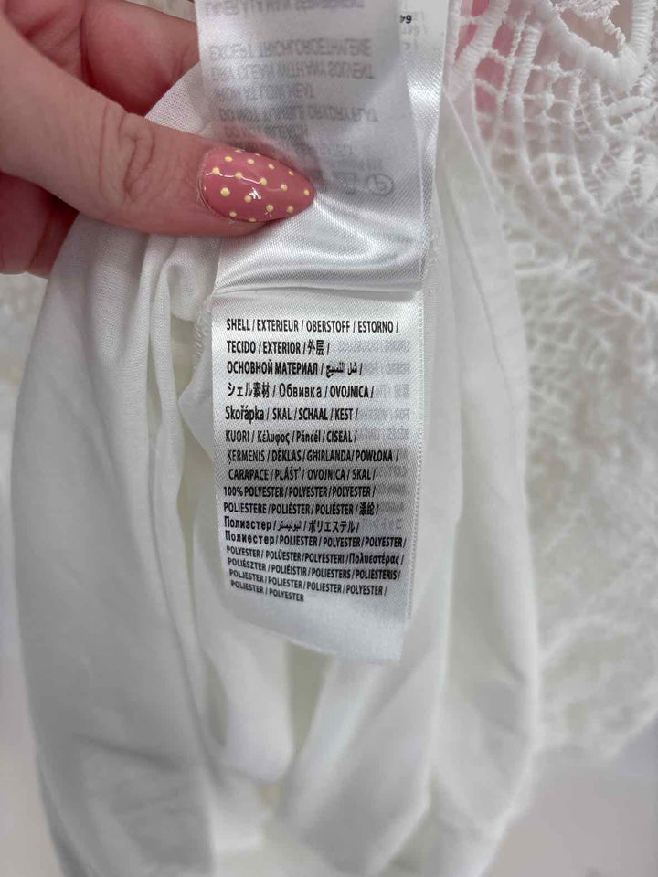 Size S FARM RIO White Skirt