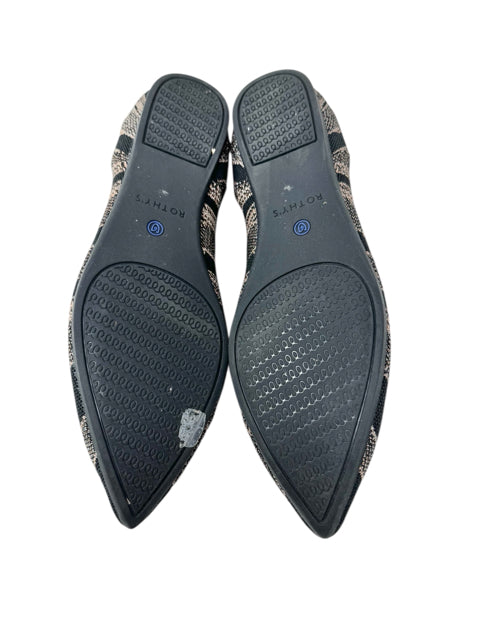 Shoe Size 9.5 ROTHY'S Gold Flats