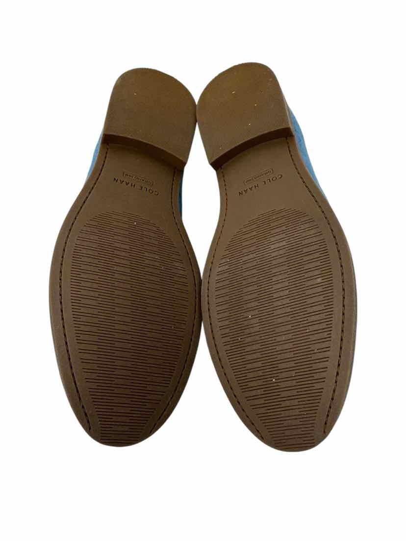 Shoe Size 8.5 Cole Haan Blue Suede Loafers