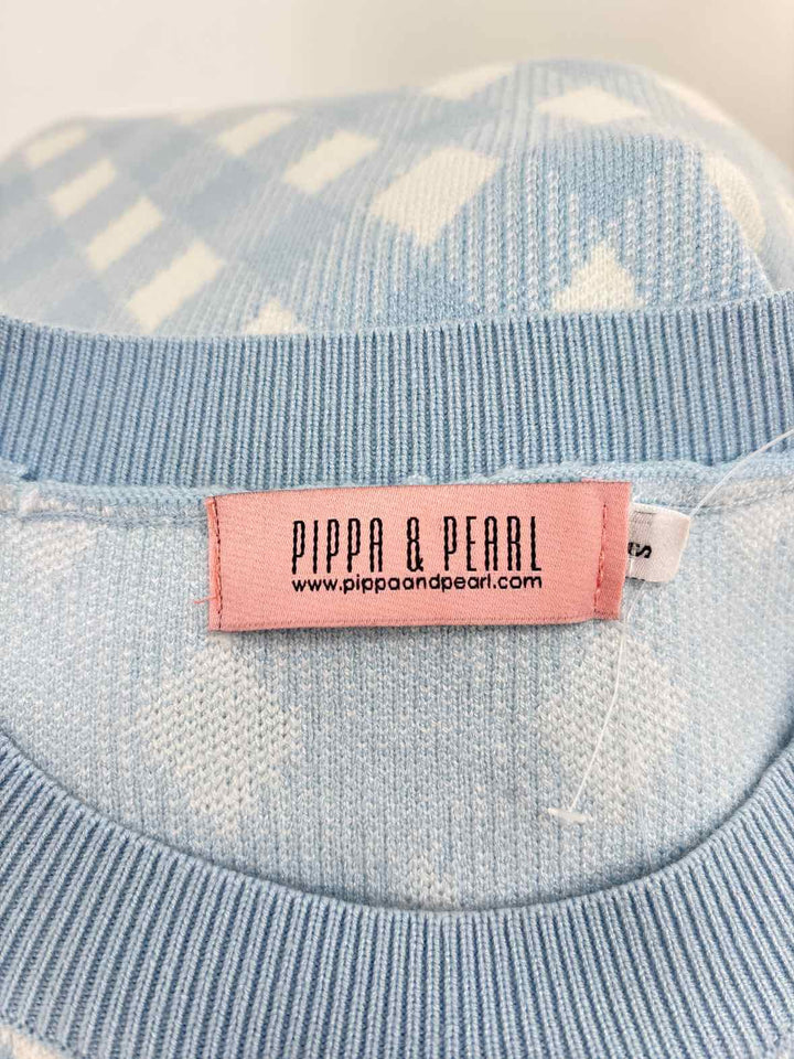 Size S Blue Print Dress