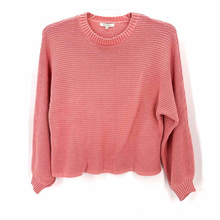 Size XS Z SUPPLY Peach Knit Sweater
