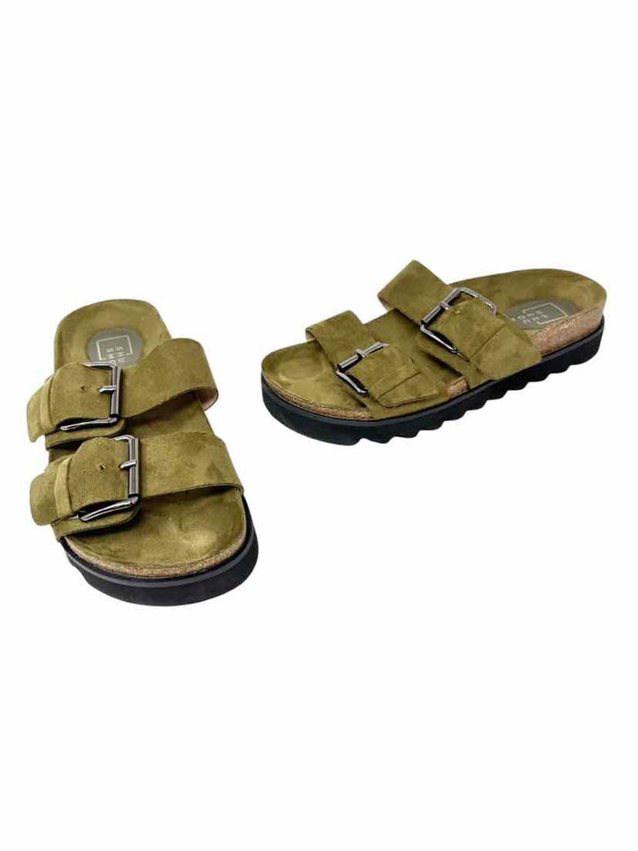 Shoe Size 8.5 Olive Sandals