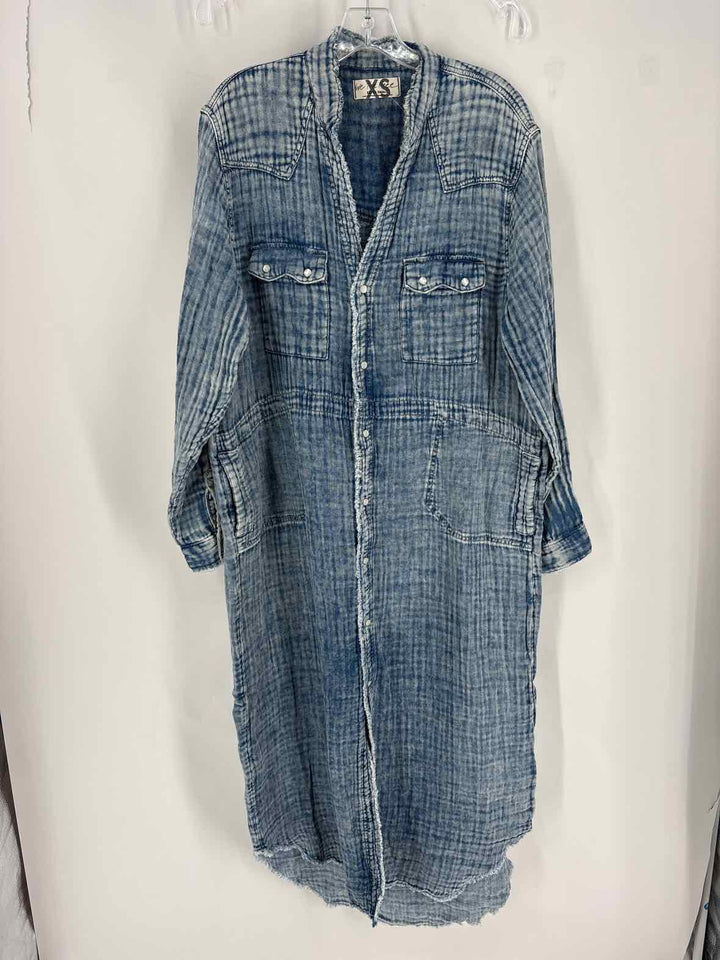 Size XS WE THE FREE Denim Dress