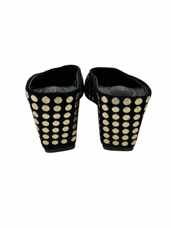 Shoe Size 8 AZALEA WANG Black Mules