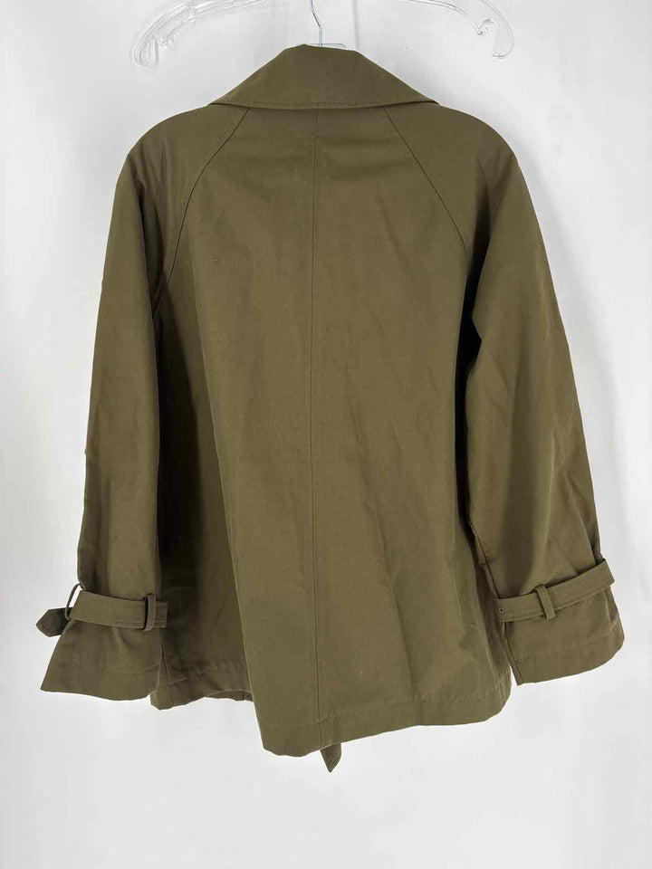 Size S MASSIMO DUTTI Olive Jacket