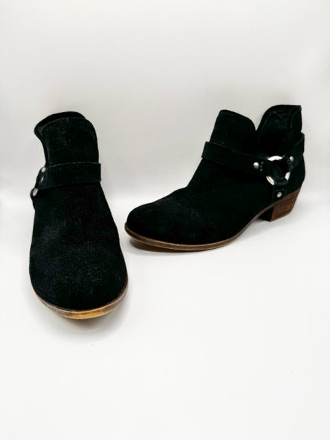 Shoe Size 7.5 LUCKY Black Suede Boots