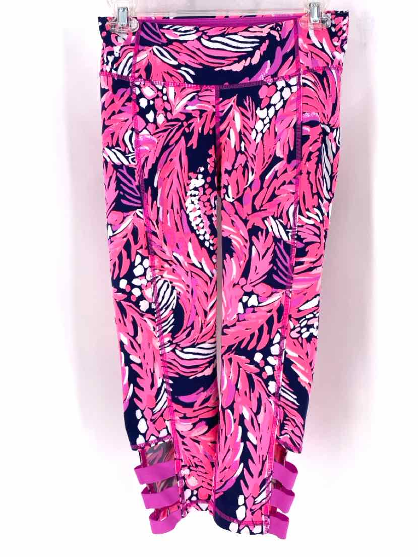 Size S Lilly Pulitzer PINK PRINT Leggings