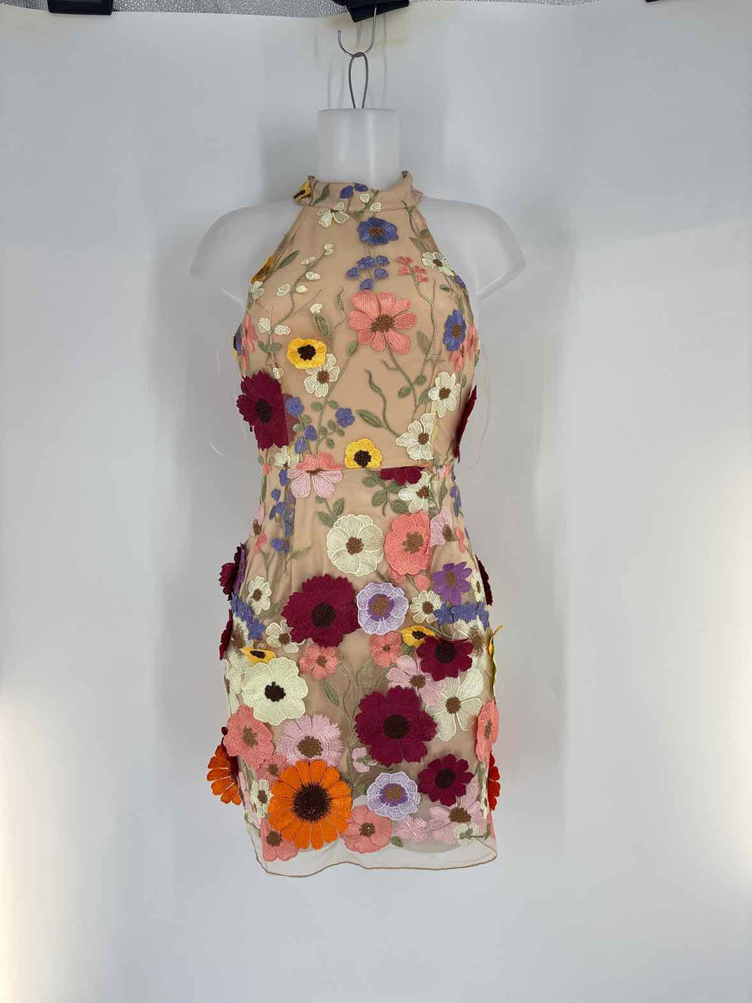 Size XS ENTRO TAN PRINT Dress