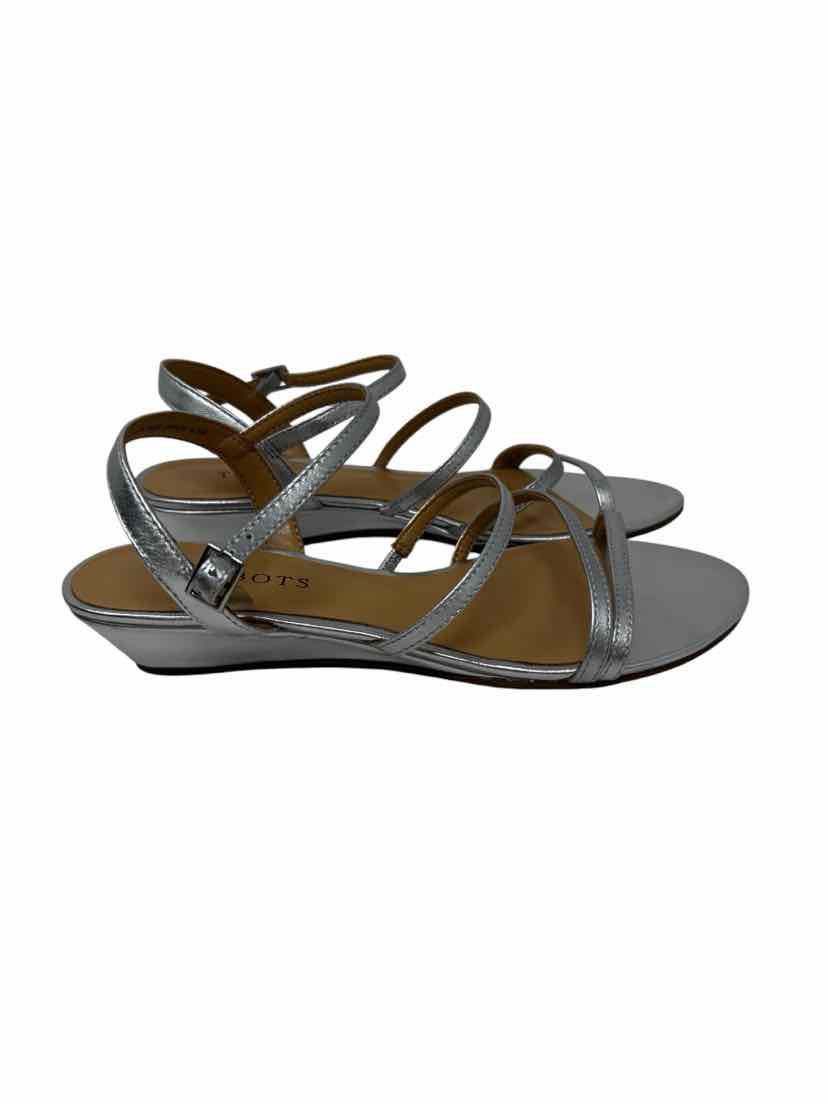 Shoe Size 6.5 Talbots Silver Sandals
