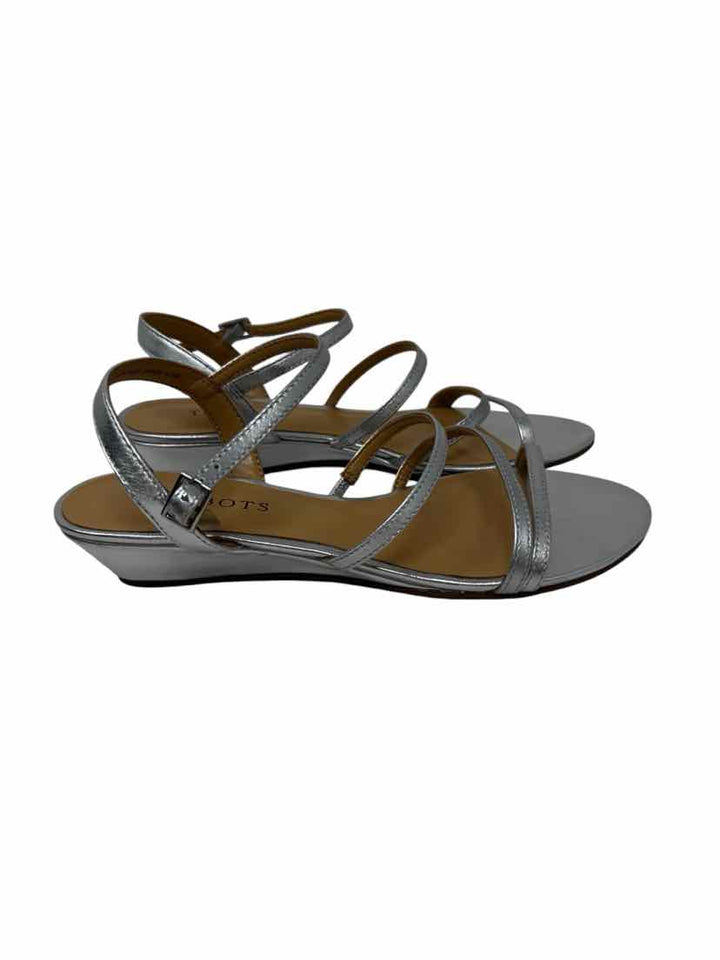 Shoe Size 6.5 Talbots Silver Sandals