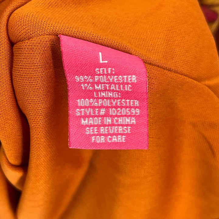 Size L FLYING TOMATO Orange Dress