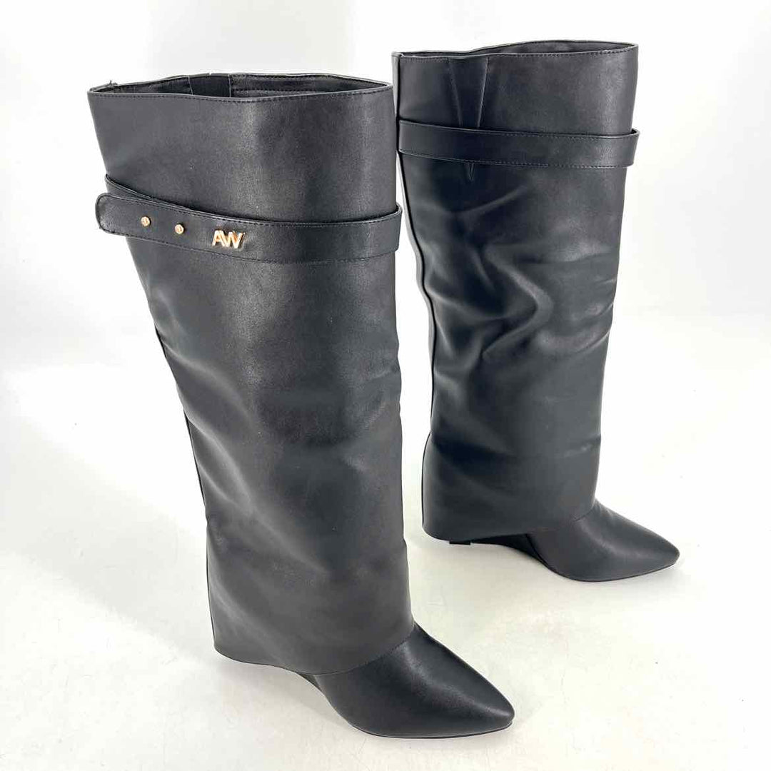 Shoe Size 7.5 AKIRA Black Boots