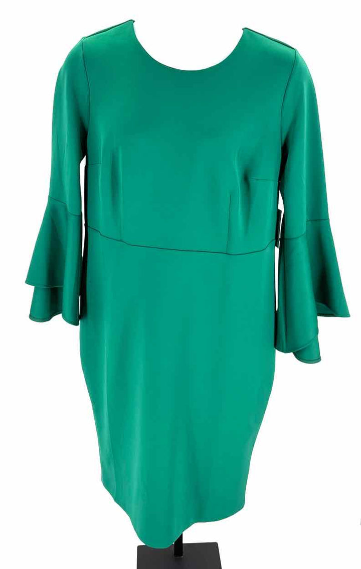Size 18 ELOQUII Green Dress
