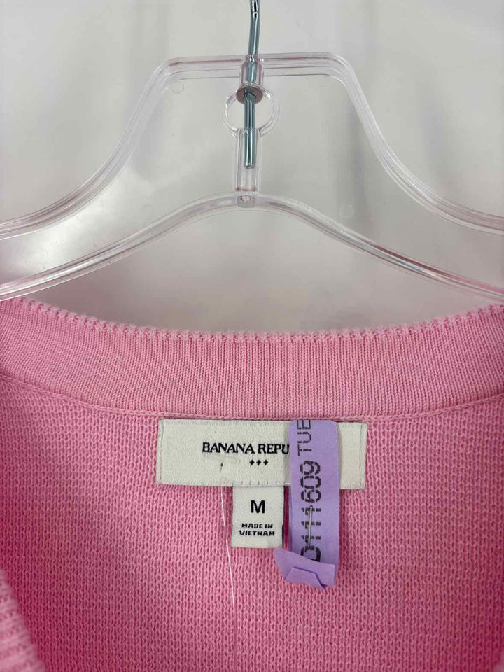 Size M Banana Republic Pink Knit Sweater