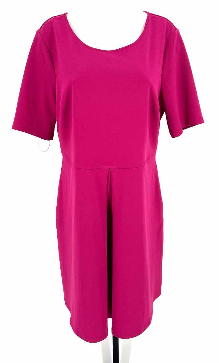 Size 14 TAHARI Fuschia Dress