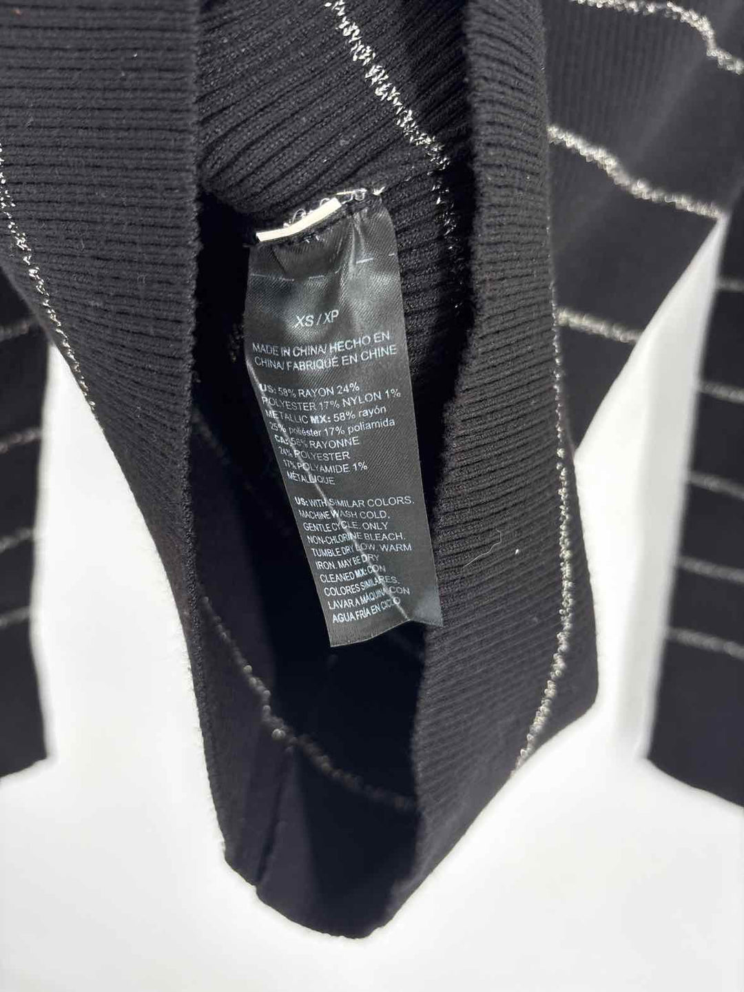 Size XS White House Black Market Black Sweater