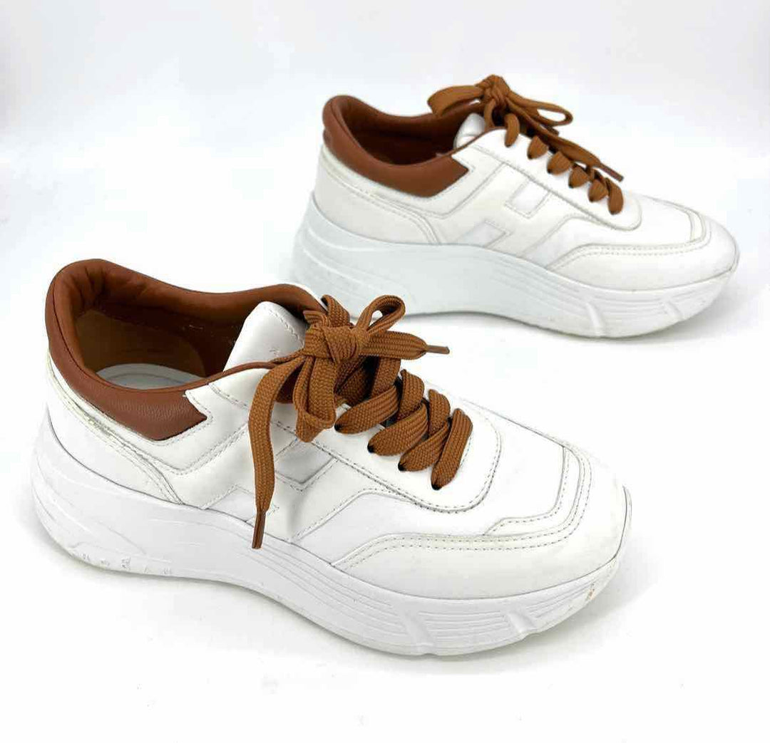 Shoe Size 35.5 Multi-Color Leather Sneakers