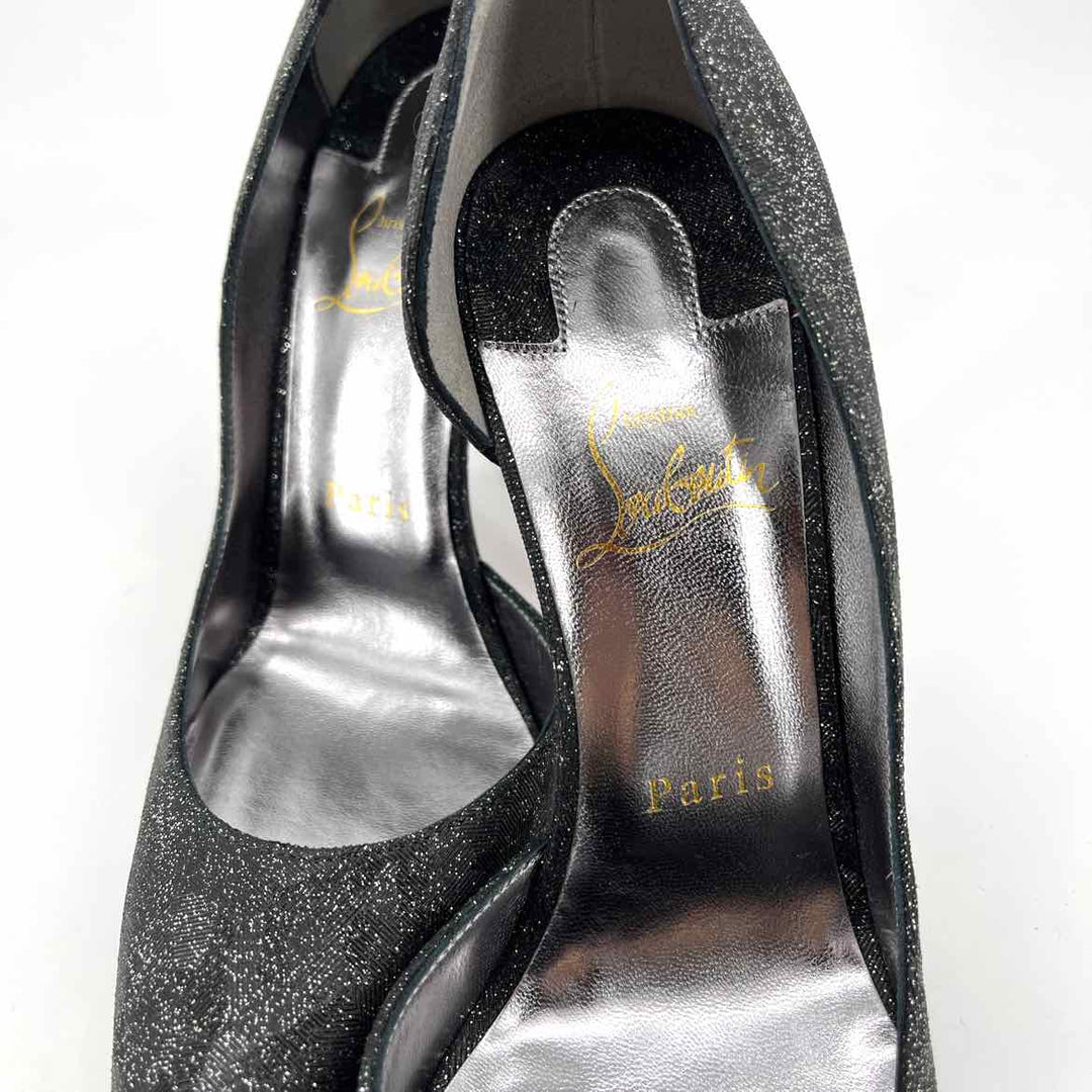 Shoe Size 39 CHRISTIAN LOUBOUTIN Pewter Luxury - Pumps