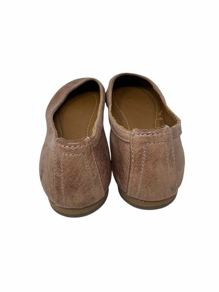 Shoe Size 8 Frye Brown Leather Flats