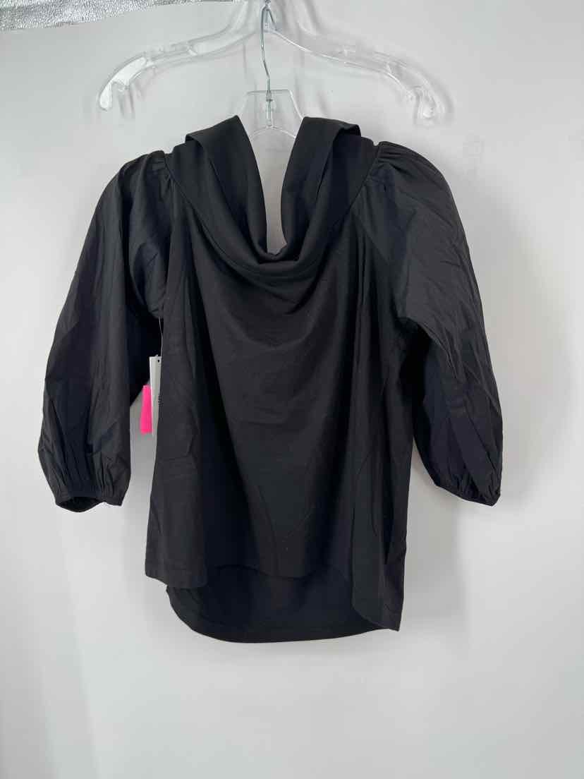 Size L Chico's Black Shirt