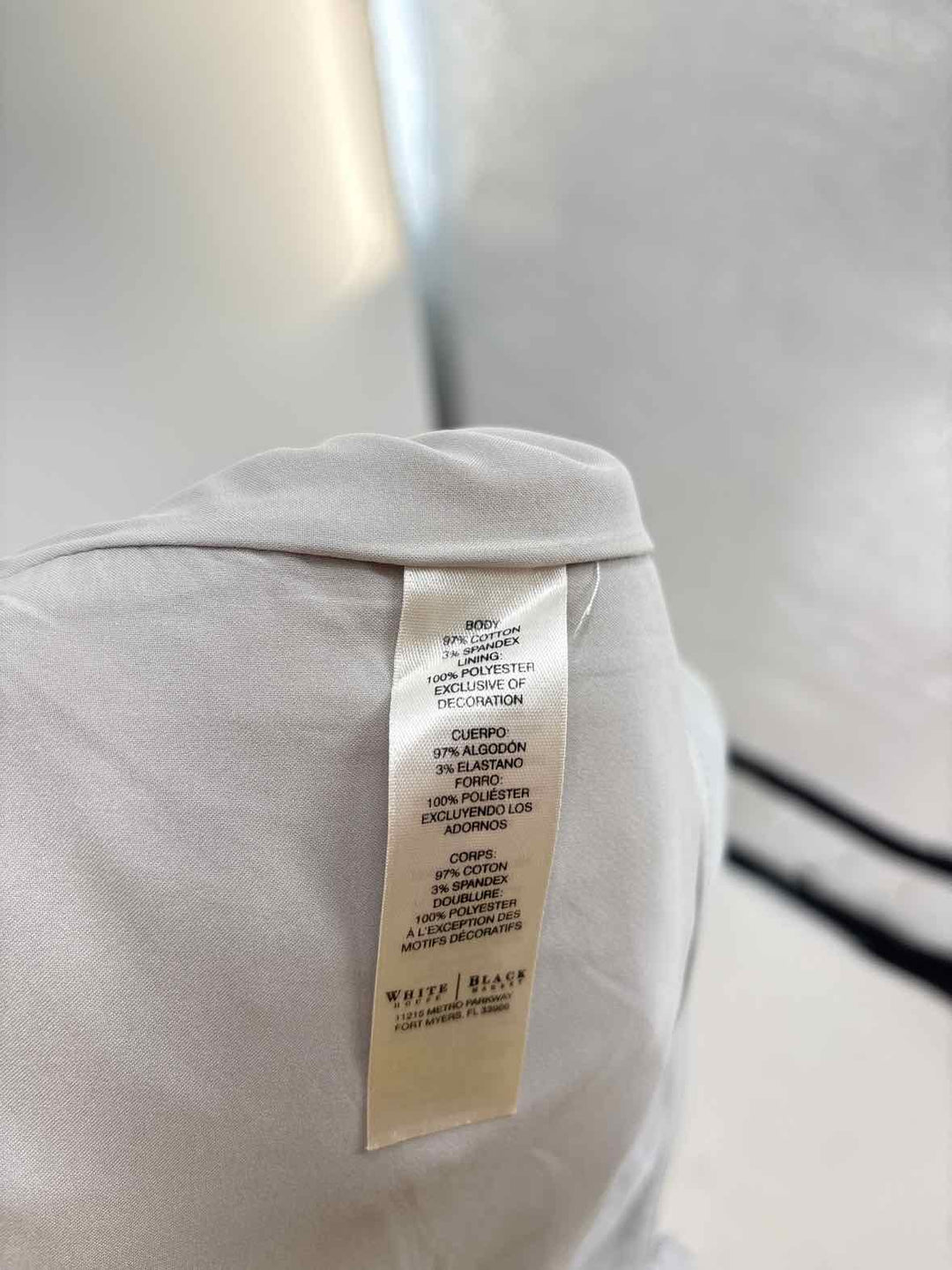 Size 6 White House Black Market Gray Shorts