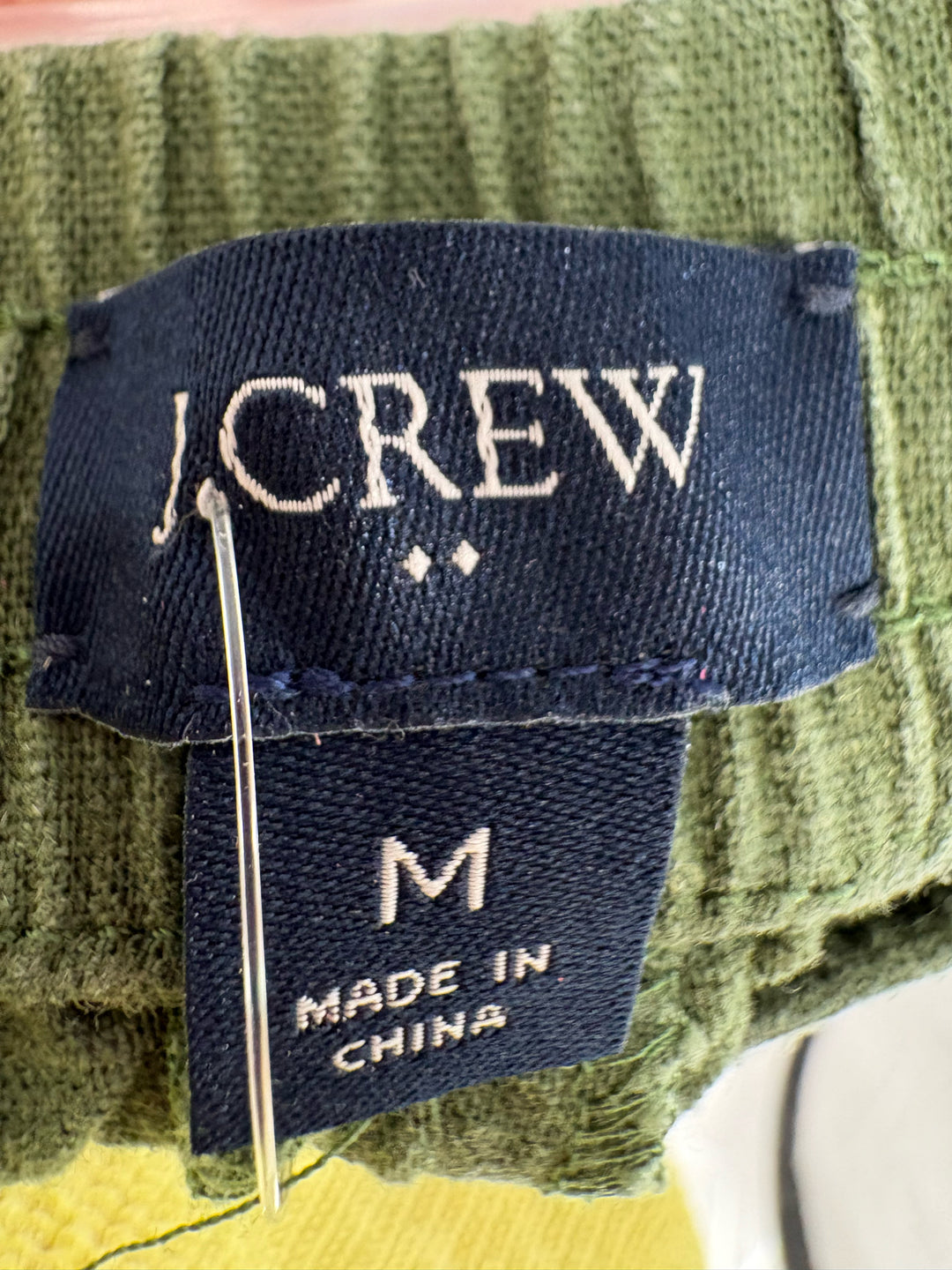 Size M J Crew Green Shorts