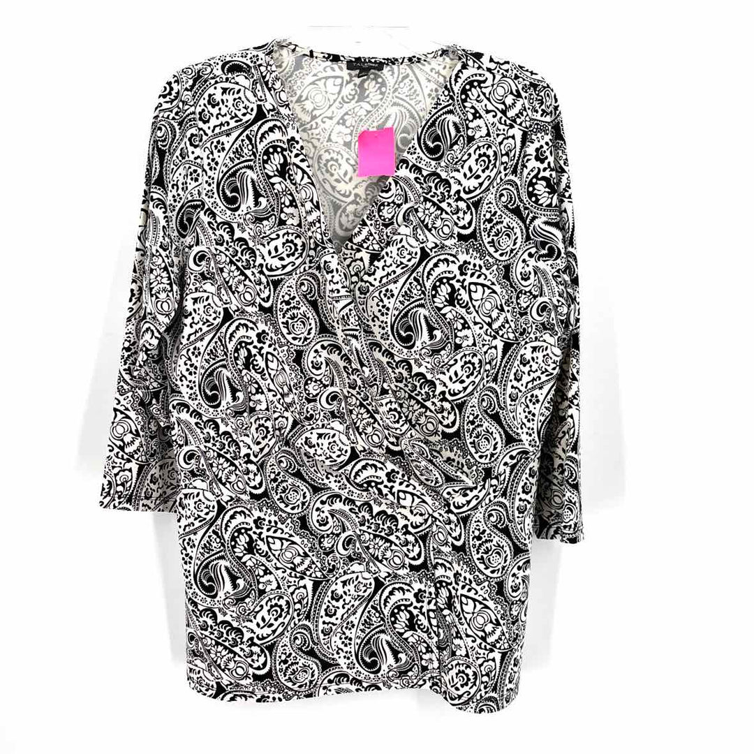 Size XL Talbots Black Shirt