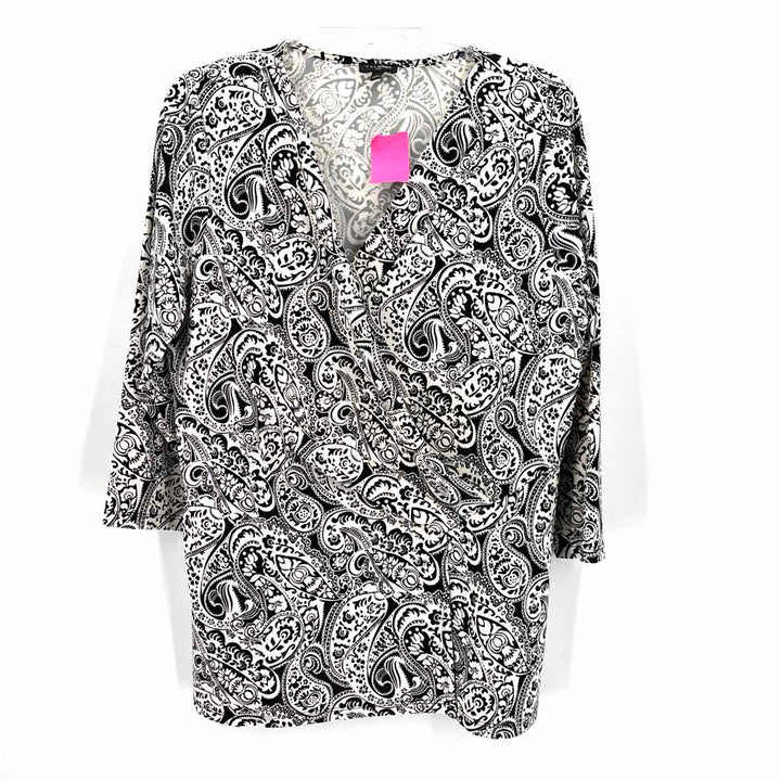 Size XL Talbots Black Shirt