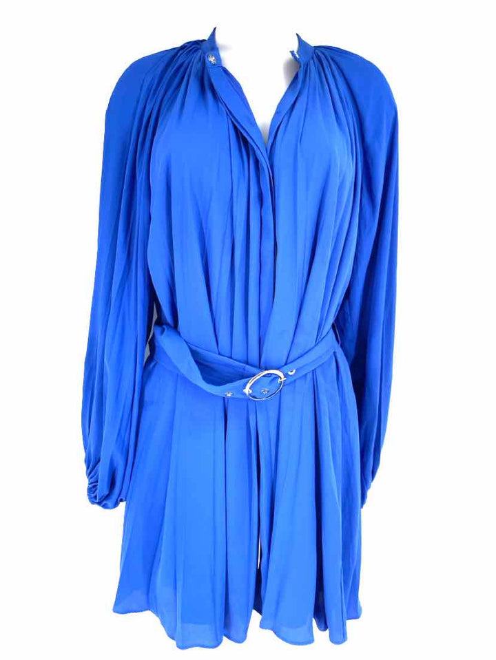 Size S White House Black Market Blue Dress