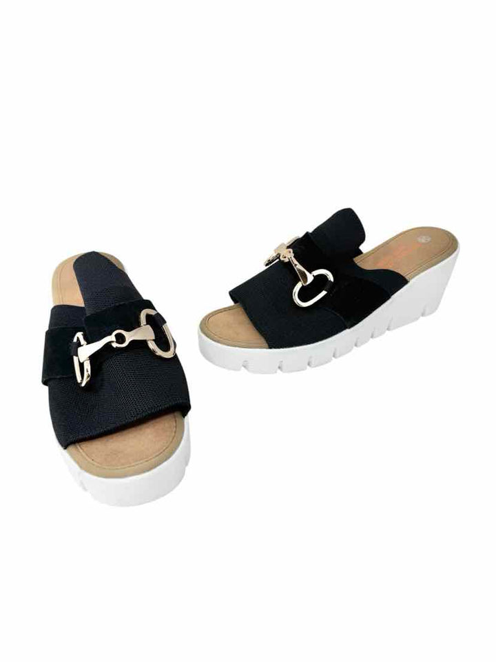 Shoe Size 38 Bernie Mev Black Sandals