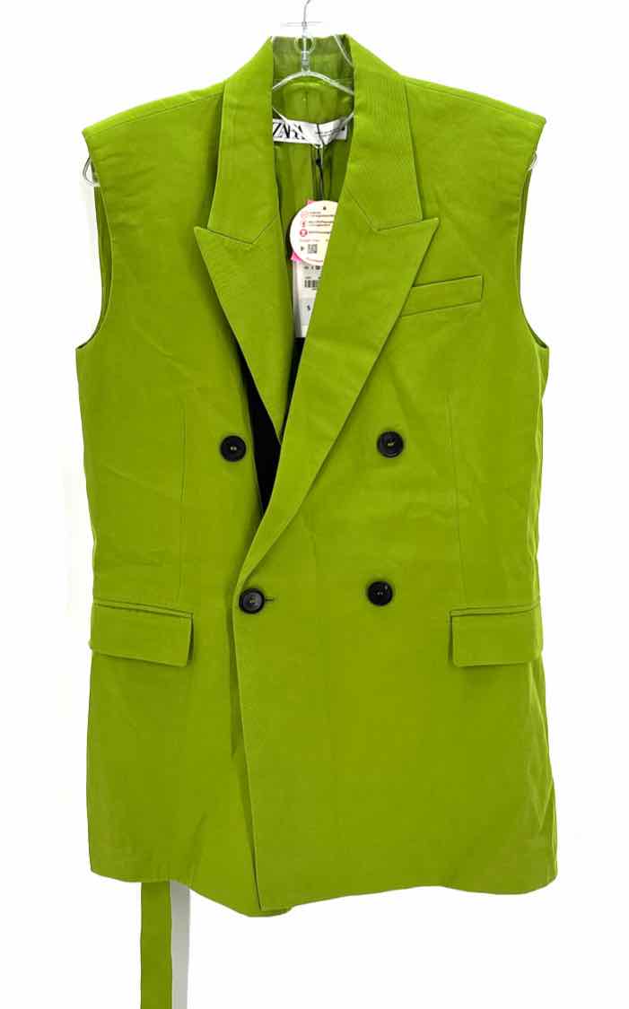 Size M ZARA Lime Green Vest