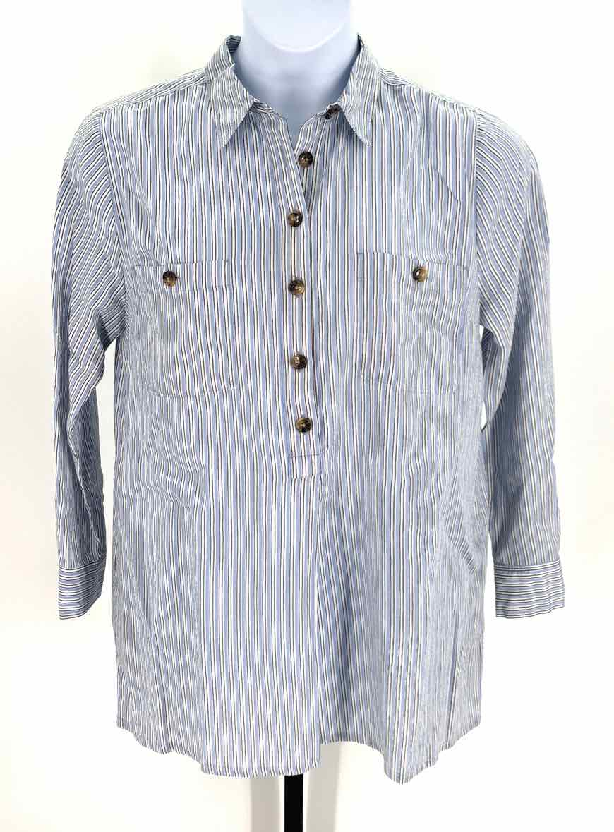 Size L LOFT Blue Shirt