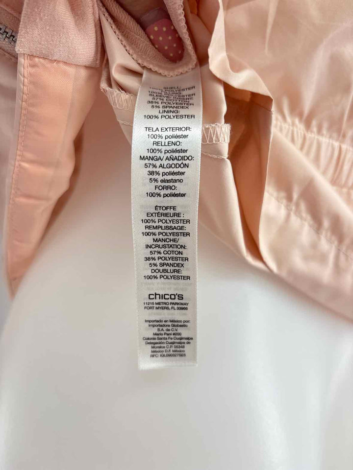 Size S Chico's Peach Jacket