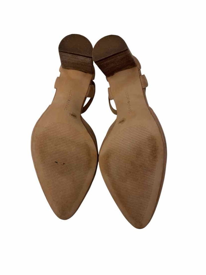 Shoe Size 8.5 LUCKY Tan Leather Pumps