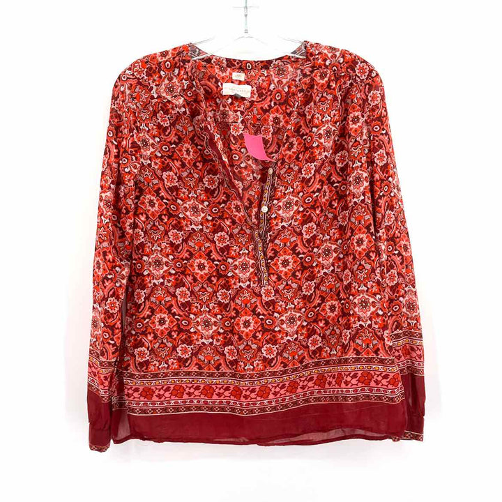 Size XS Ann Taylor Red Shirt