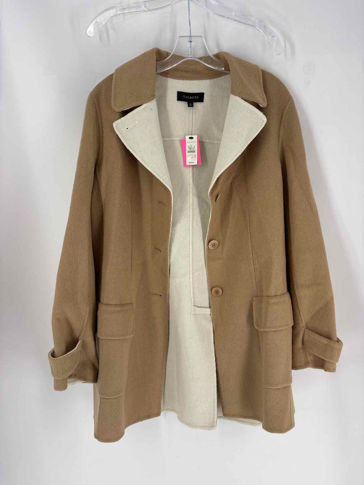 Size 12 Talbots Tan Jacket