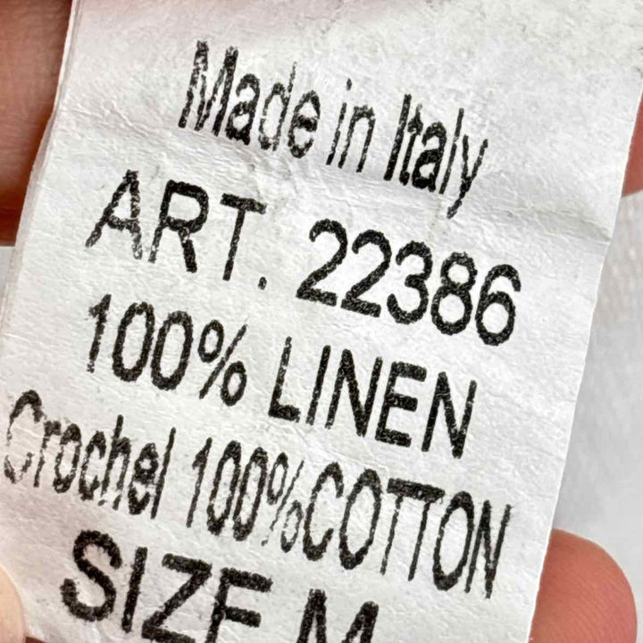 Size M White Linen Shirt