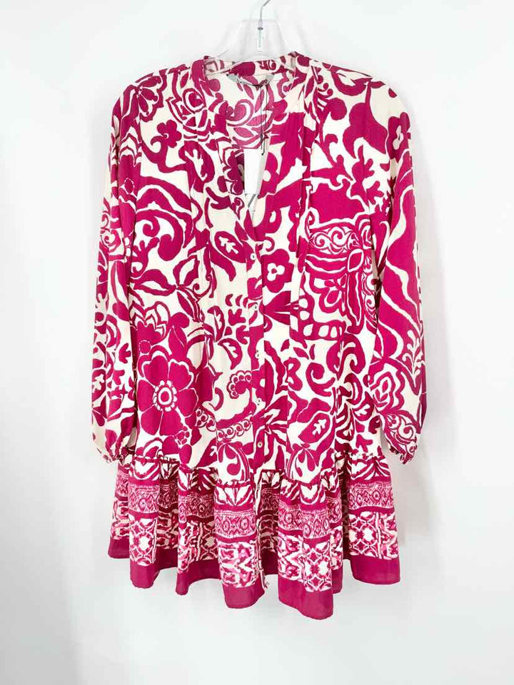Size XS ZARA Purple Print Shirt
