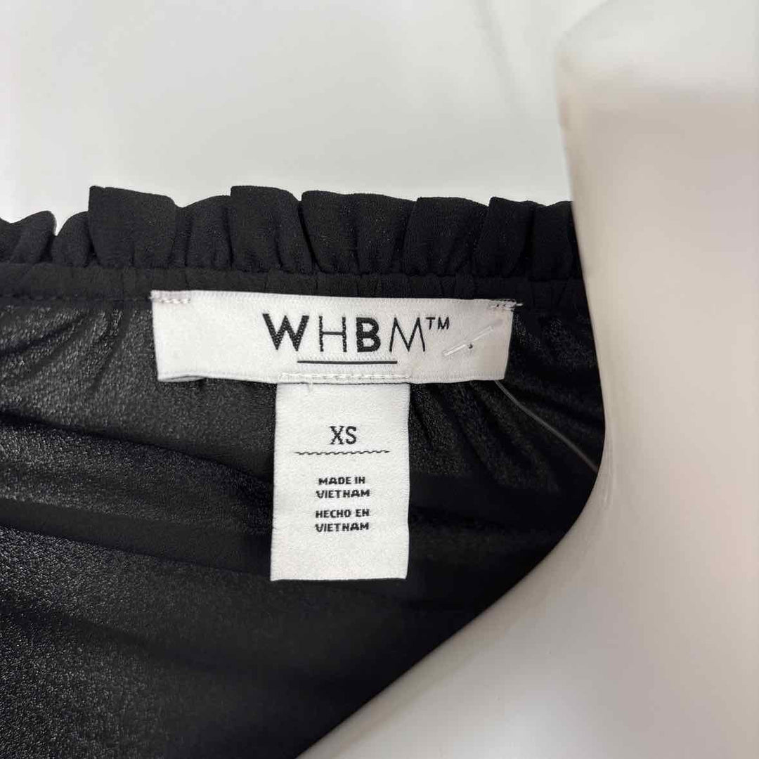 Size XS White House Black Market Black Shirt
