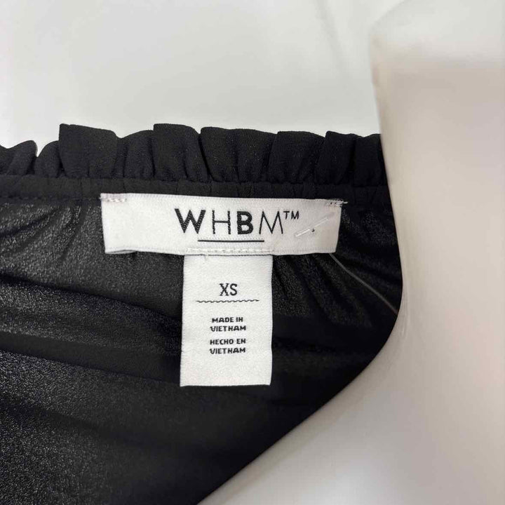Size XS White House Black Market Black Shirt