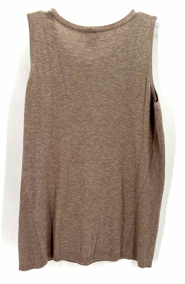 Size L Chico's Taupe Knit Shirt