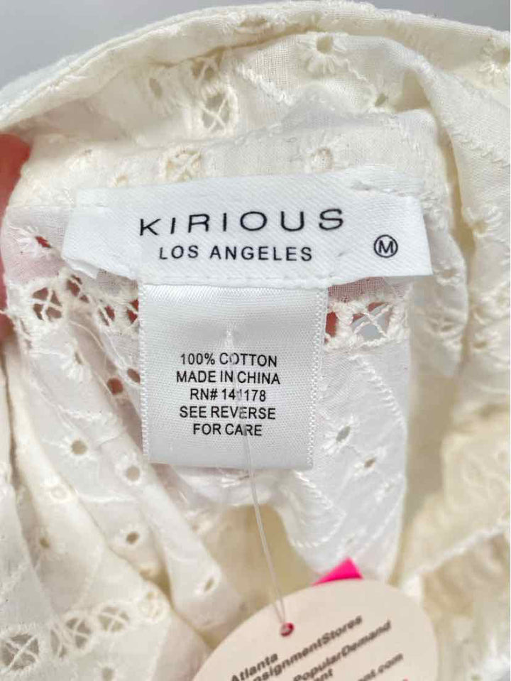 Size M Cream Shirt