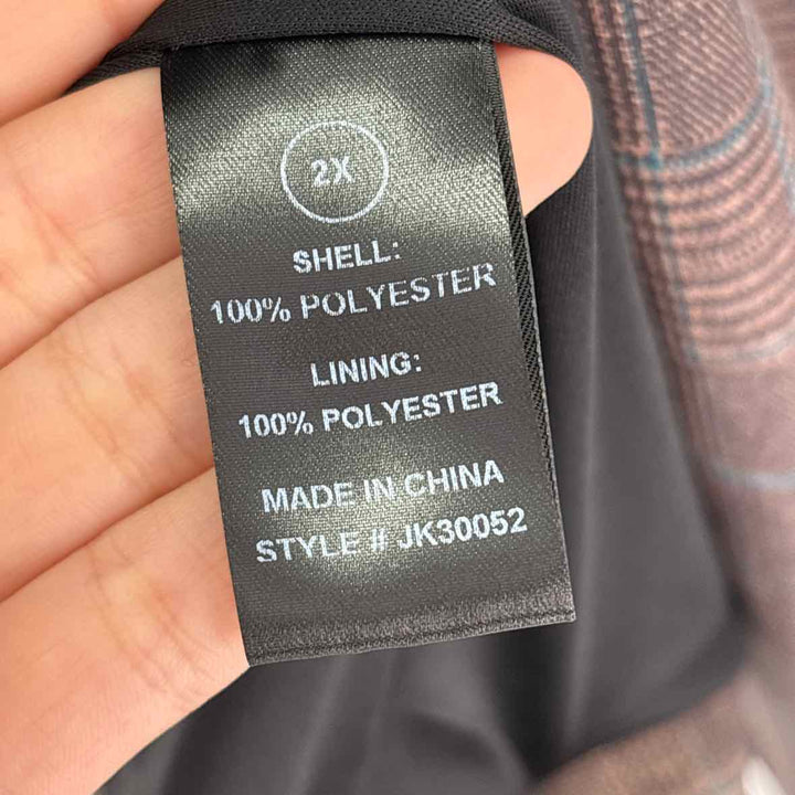 Size 2X FASHION NOVA Brown Blazer