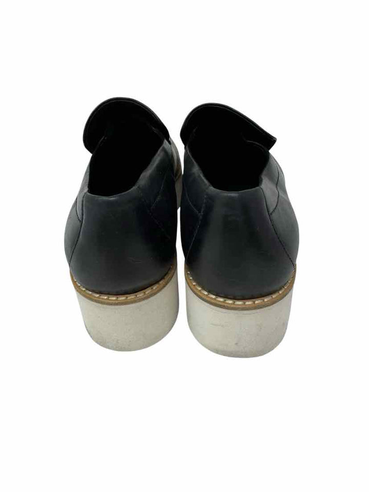 Shoe Size 8.5 VINCE Black Leather Flats