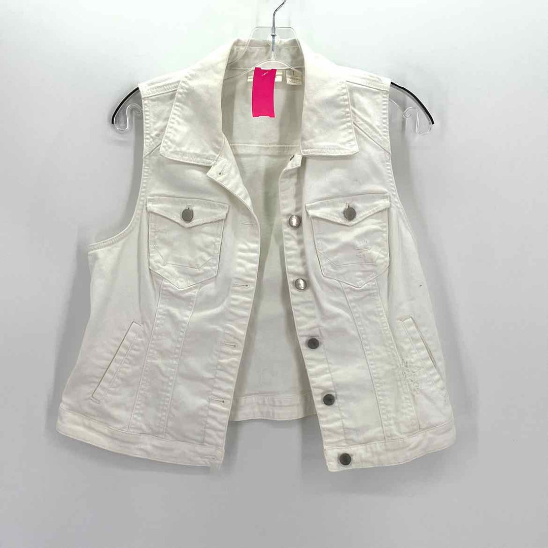 Size M Chico's White Vest