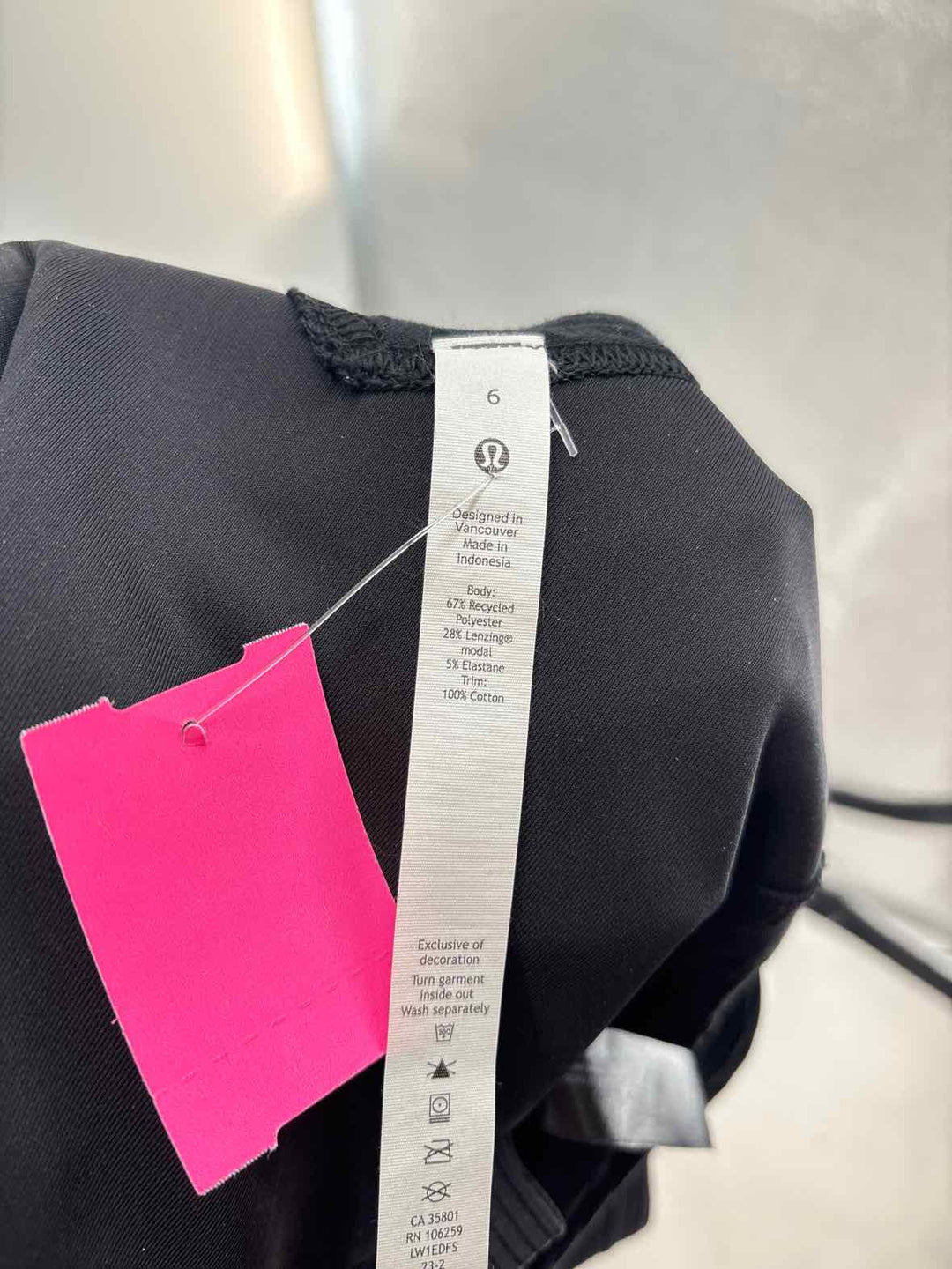 Size 6 Lululemon Gray Shirt