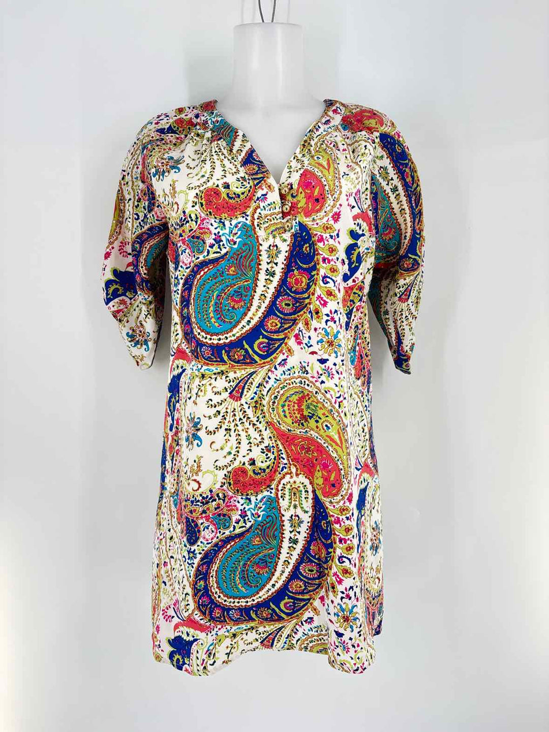 Size 8 BRITT RYAN Multi-Color Dress