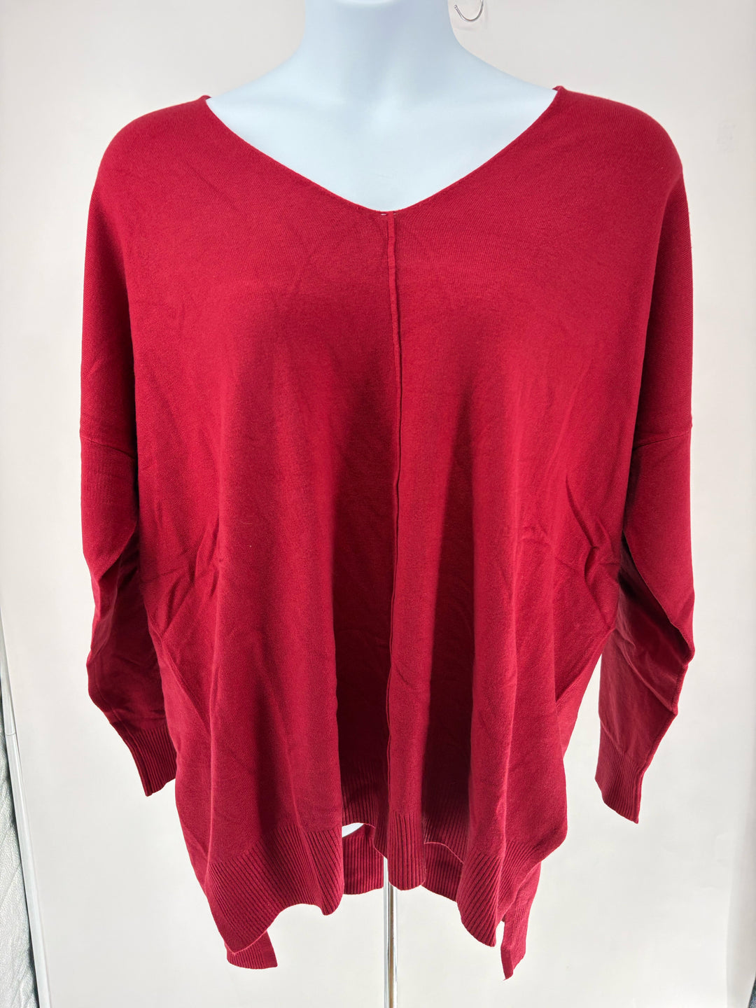Size 3X ZENANA Red Sweater