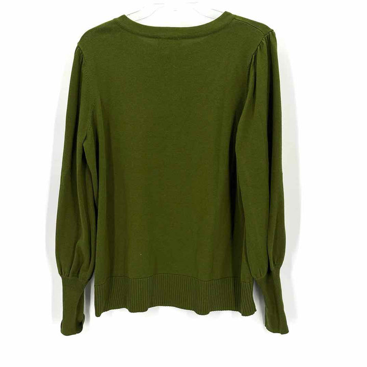 Size M Green Knit Sweater